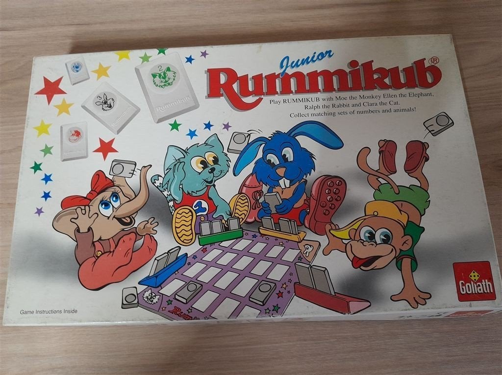 rummikub junior engelse versie [s1281], Verzenden, Zo goed als nieuw