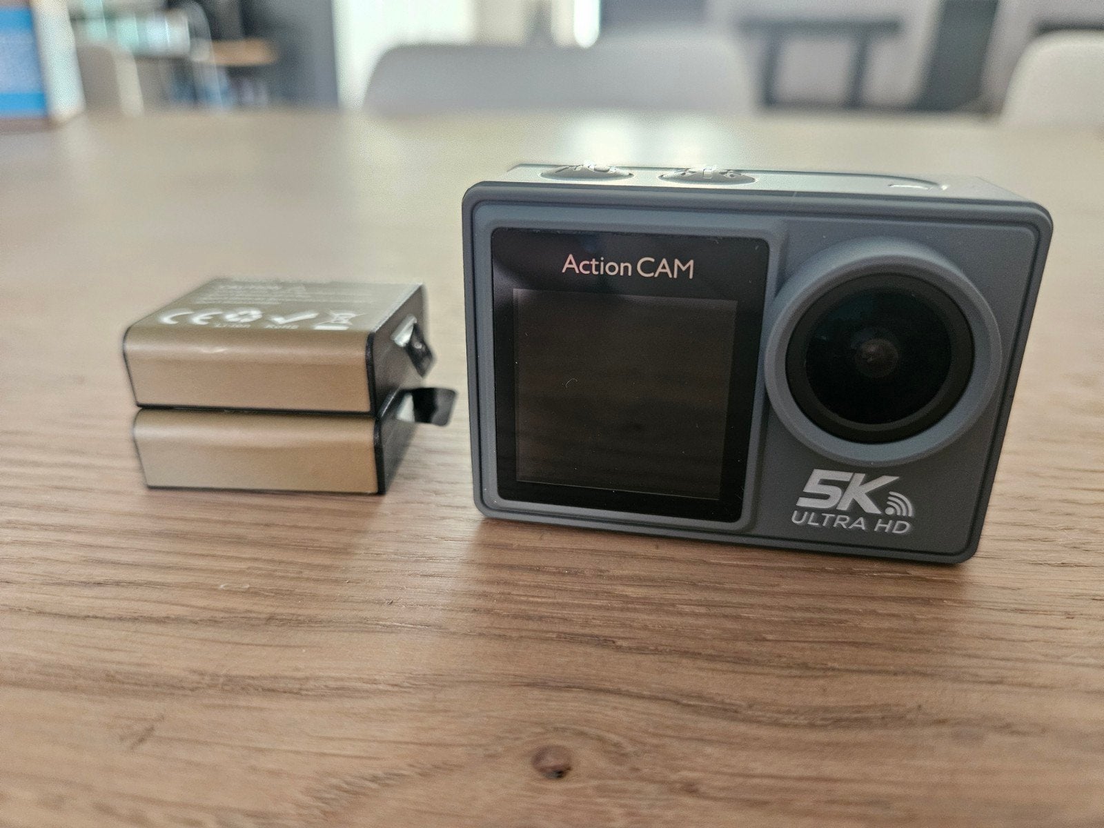 Vynox 5K Action Camera + 2 accu’s + accessoires, Video-opname, Ophalen of Verzenden, Zo goed als nieuw, Overige merken
