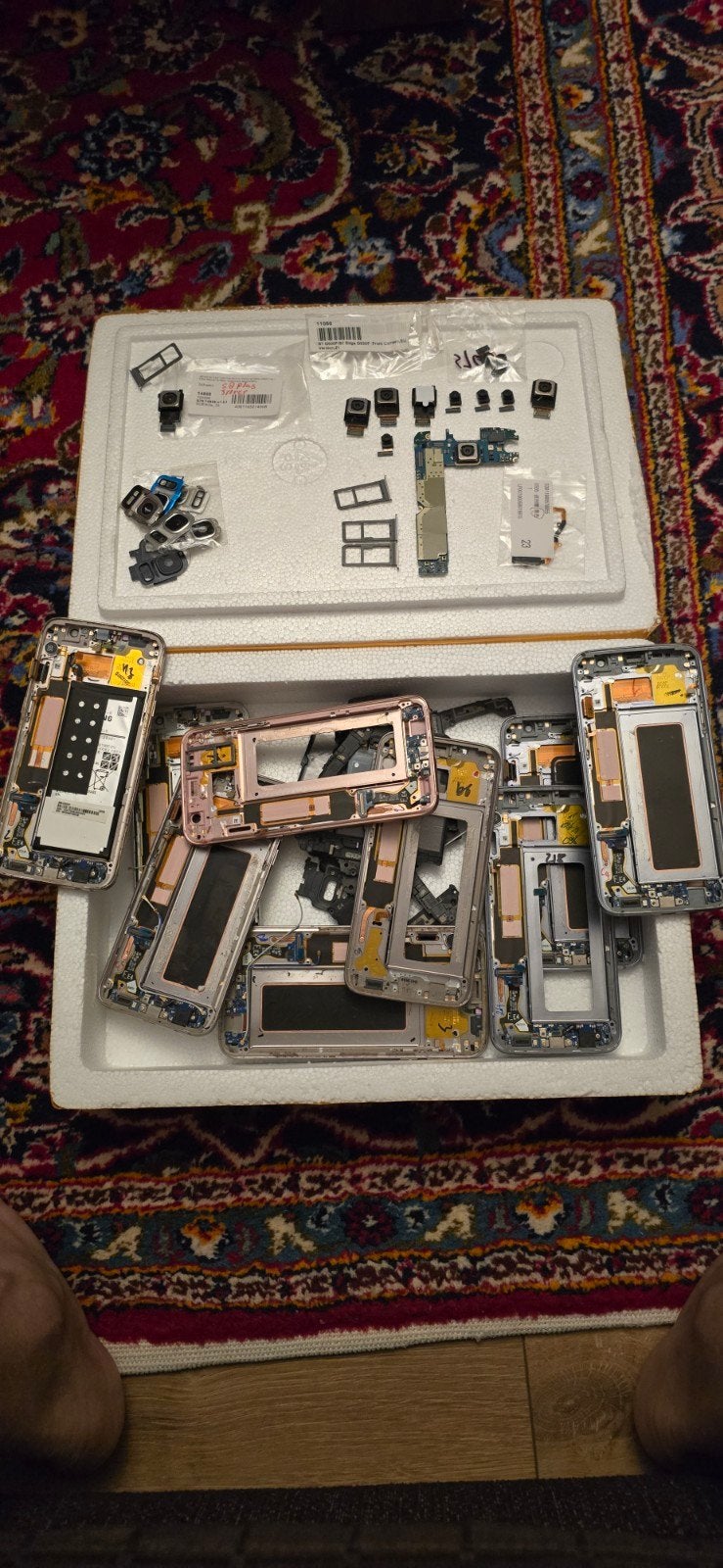 Onderdelen voor Samsung S7 Edge, S6, tablets en meer, Ophalen of Verzenden, Gebruikt, Overige typen, Samsung