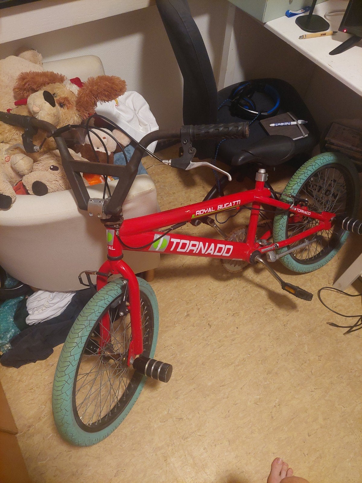 stund bmx voor kinderen, Minder dan 47 cm, Ophalen, Gebruikt, Staal
