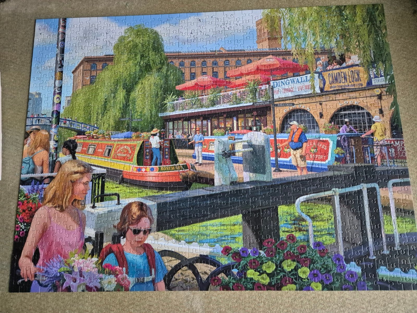 Jumbo puzzel, Ophalen, 500 t/m 1500 stukjes, Zo goed als nieuw