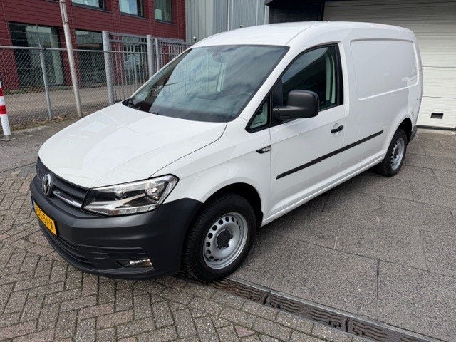 Volkswagen Caddy 1.4 TGI L2H1 EcoFuel Maxi Comfortline AIRCO, Voorwielaandrijving, Stof, Gebruikt, Euro 6