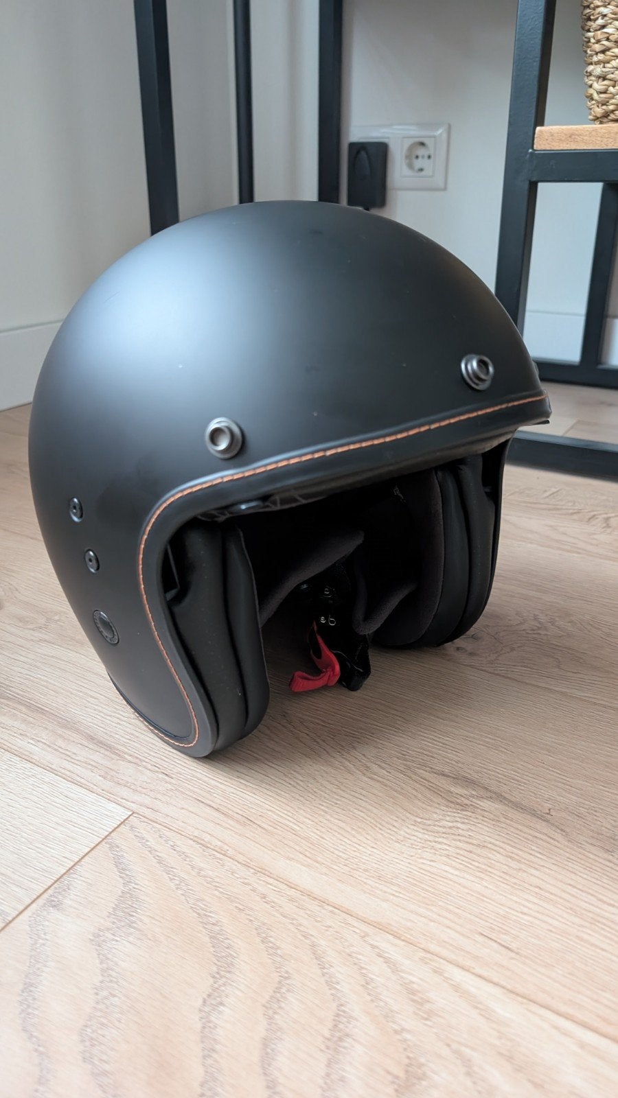 Scorpion Belfast Mat Zwart XS, Fietsen en Brommers, Brommerhelmen, Ophalen, Zo goed als nieuw, Extra small of kleiner, Scorpion