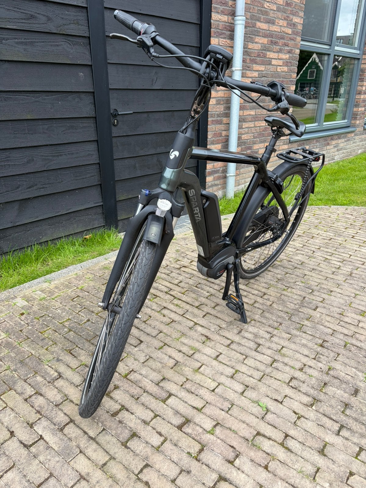 Sparta e-bike (groen/zwart) d-rule, Ophalen, Sparta, Gebruikt, 50 km per accu of meer