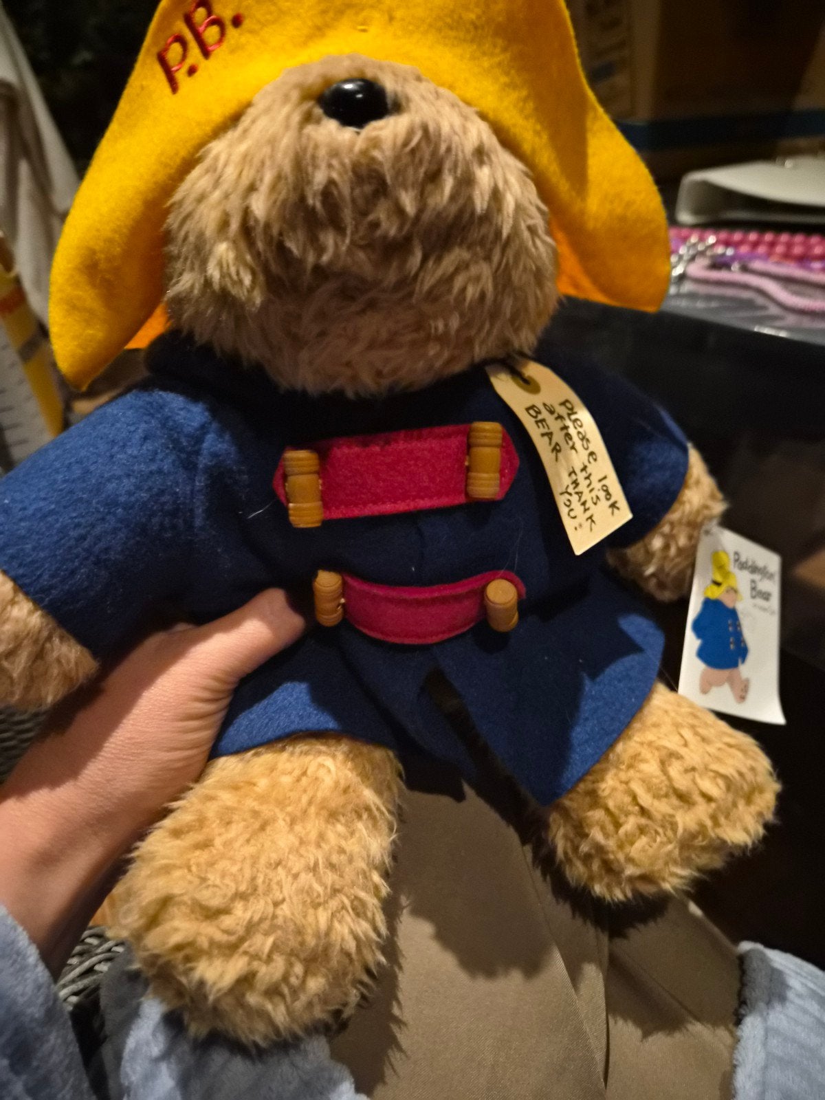 paddington bear, Ophalen of Verzenden, Zo goed als nieuw, Stoffen beer, Overige merken