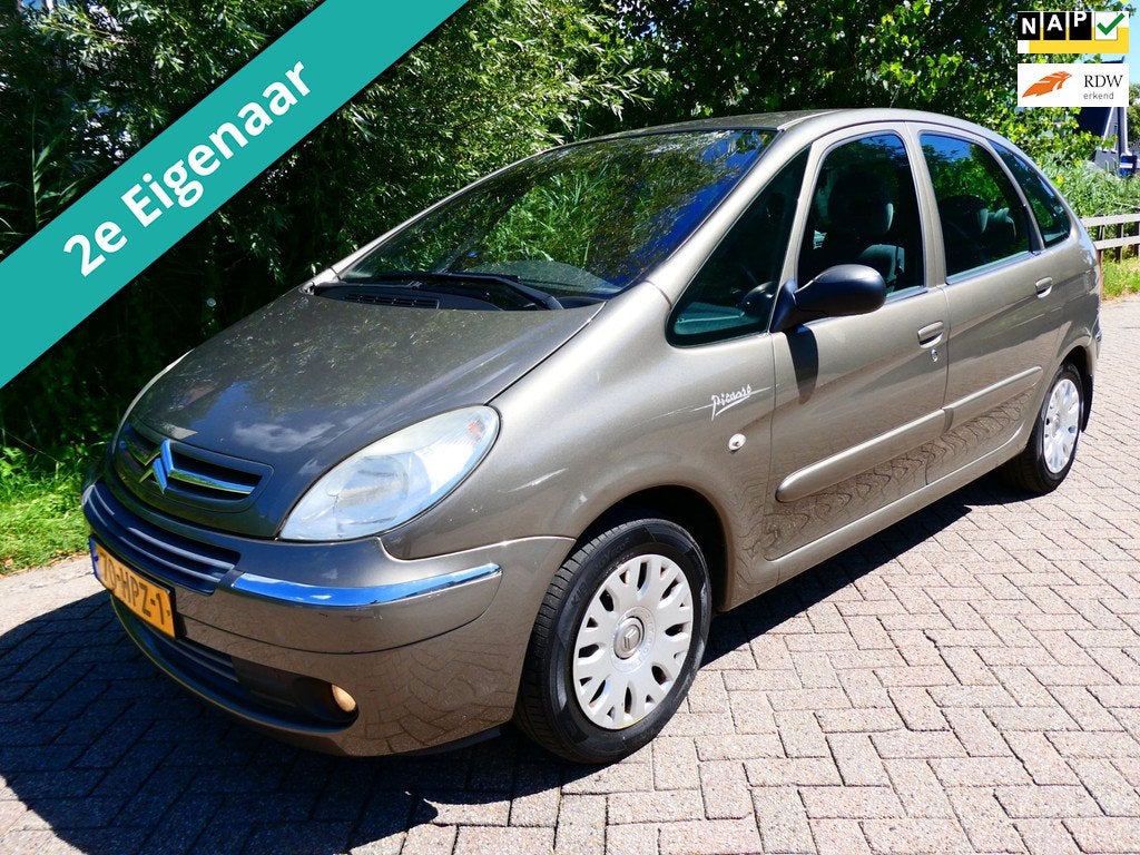 Citroen Xsara Picasso 1.6i-16V 129.000km. 2e eig. Clima Crui, Auto's, Citroën, Voorwielaandrijving, 4 cilinders, Bruin, Handgeschakeld