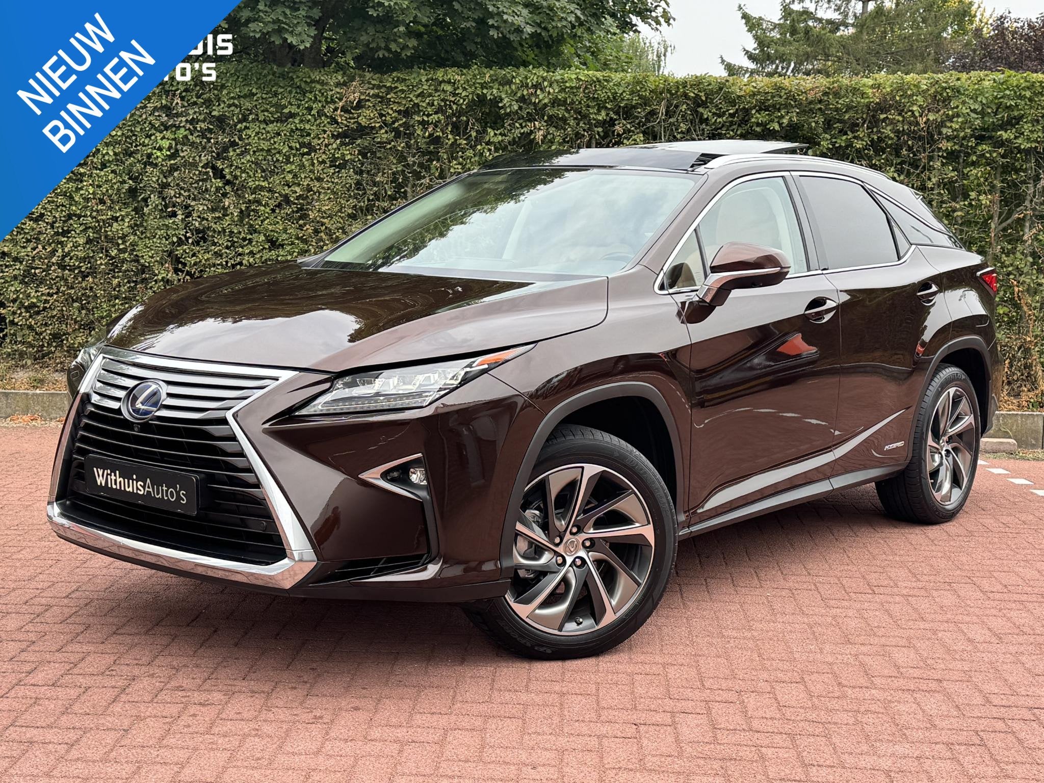 Lexus RX 450h 4WD President Line Full option Dealer onderhou, Euro 5, Gebruikt, Leder, Bedrijf