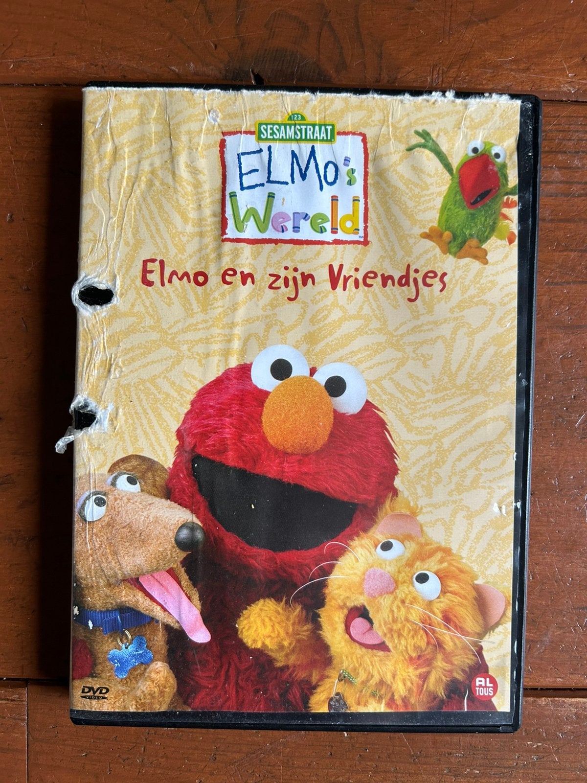 Elmo's Wereld DVD - Elmo en zijn Vriendjes, Alle leeftijden, Ophalen of Verzenden, Zo goed als nieuw