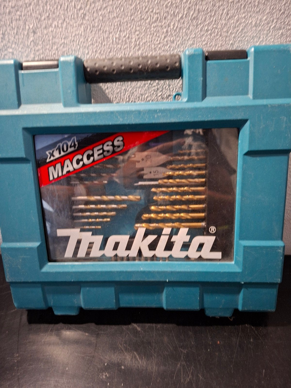 Makita X104 MACCCESS Boor- en Bitset - Niet Compleet, Ophalen of Verzenden, Gebruikt, Bitset, Makita