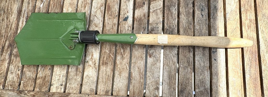 Opklapbaar campingschep pioniersschep vouwschep,, Ophalen of Verzenden, Gebruikt