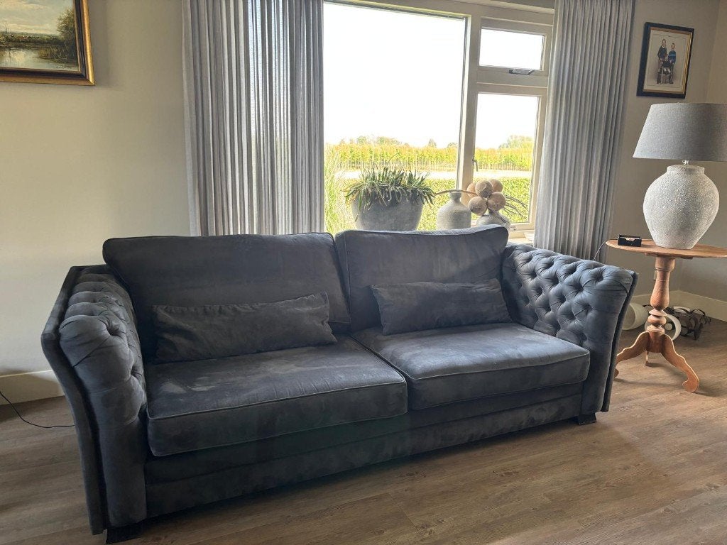 3zits-Bank, Huis en Inrichting, Ophalen, Driepersoons, 75 tot 100 cm, Rechte bank