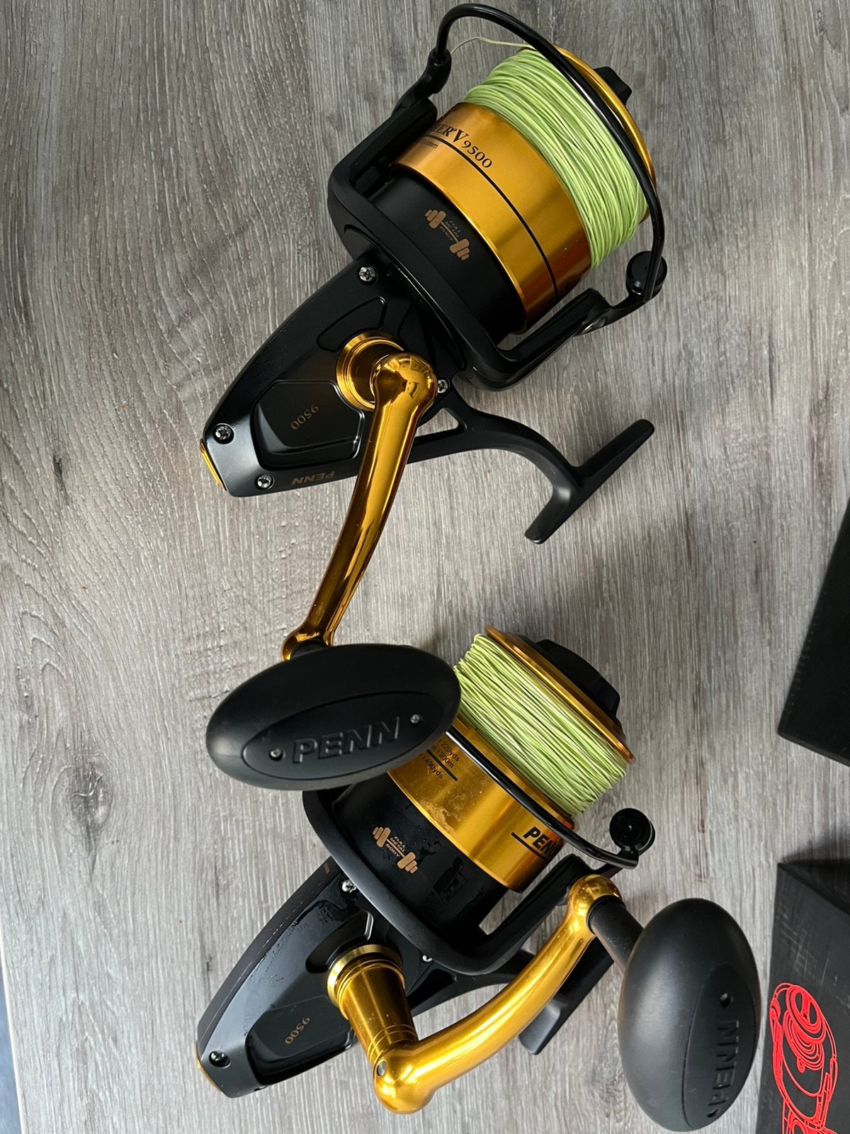 Penn spinfisher SSV9500, Verzenden, Zo goed als nieuw, Molen