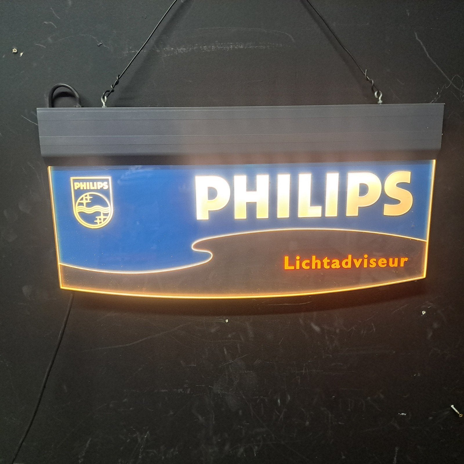 Philips lichtbak, Ophalen, Gebruikt, Lichtbak of (neon) lamp