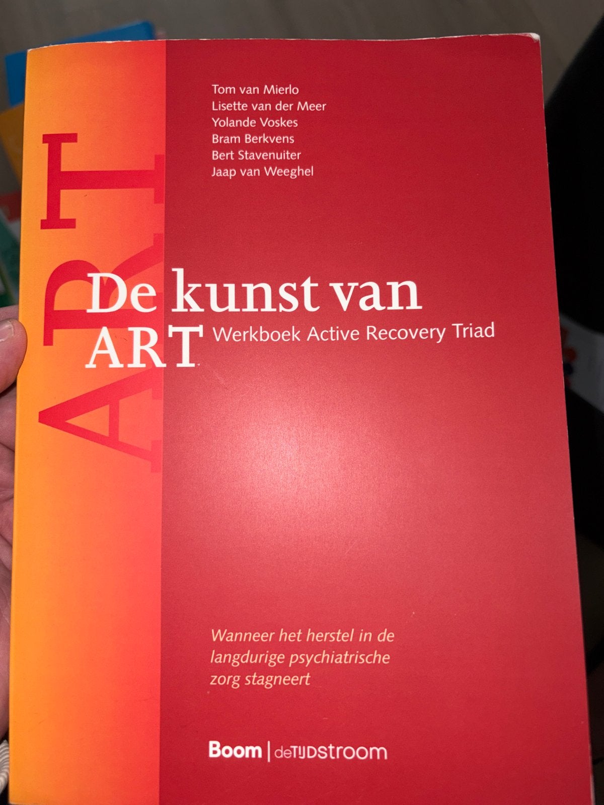 De kunst van ART - Werkboek Active Recovery Triad, Ophalen of Verzenden, Gamma, Zo goed als nieuw, Overige niveaus