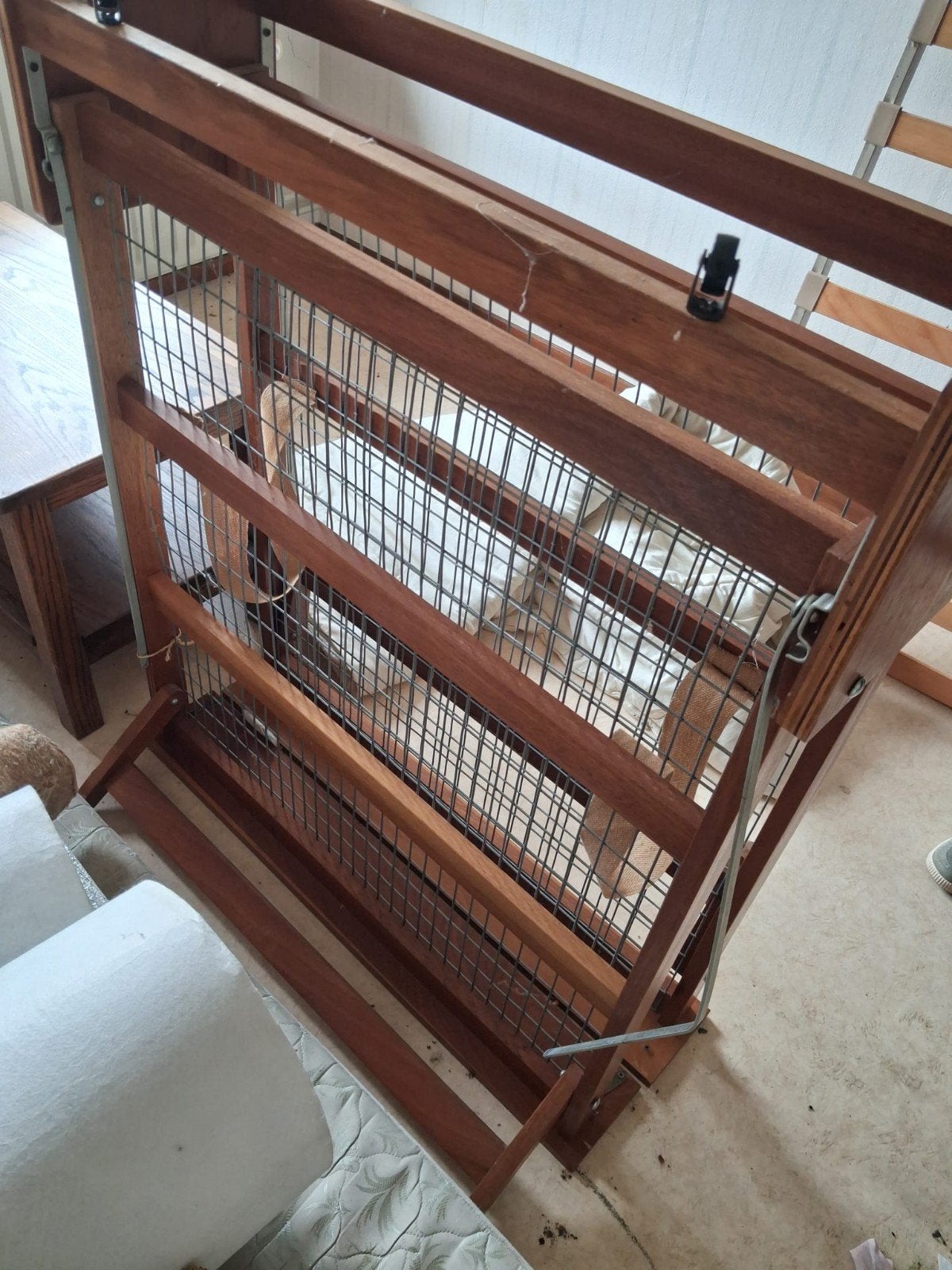 te koop een  bed, Huis en Inrichting, Ophalen, Eenpersoons, Hout