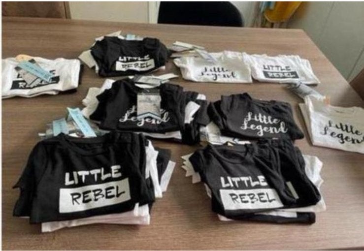 Partij babykleding 4 president nieuw, Ophalen of Verzenden, Nieuw, Maat 62