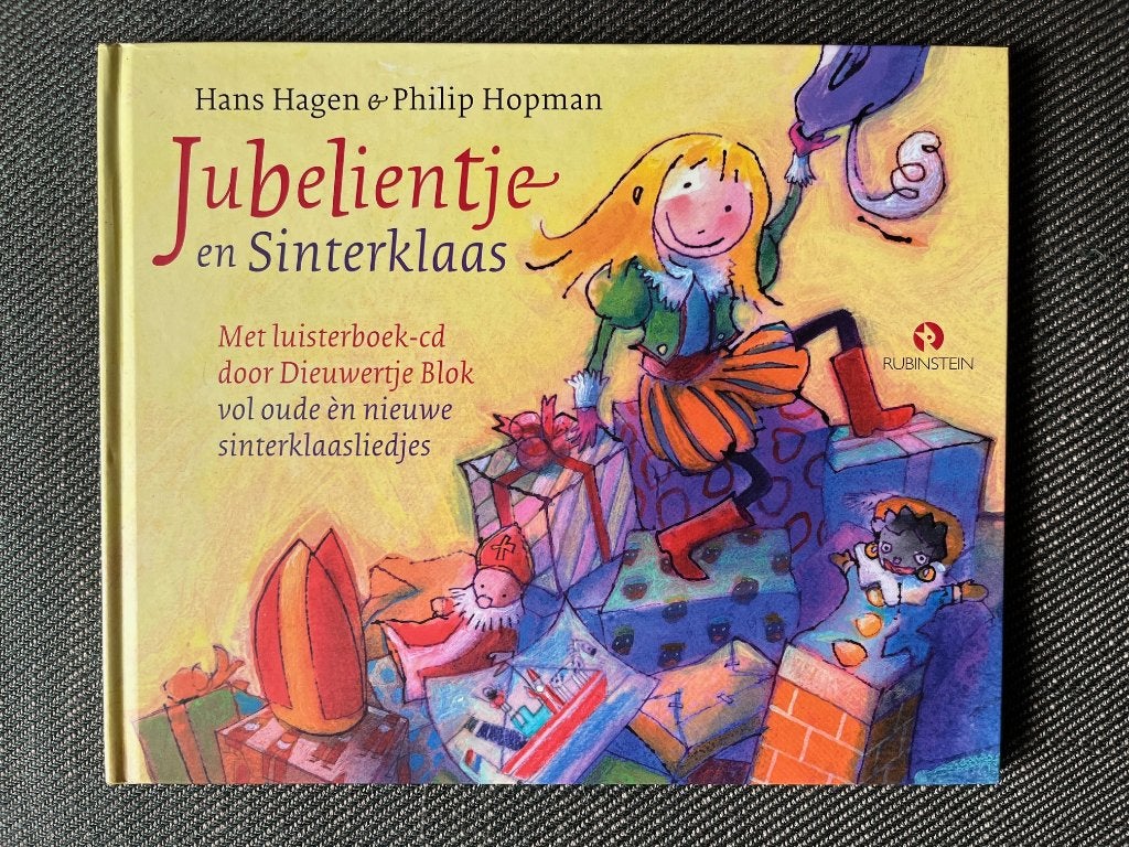 Hans Hagen - Jubelientje en Sinterklaas.(Met luisterboek-CD), Boeken, Fictie algemeen, Hans Hagen & Philip Hopman, Ophalen of Verzenden