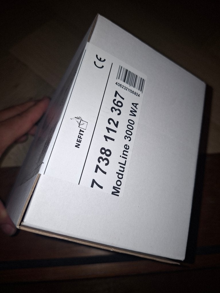 Nefit moduline 3000 wa Nieuw, Doe-het-zelf en Verbouw, Ophalen of Verzenden, Slimme thermostaat, Nieuw