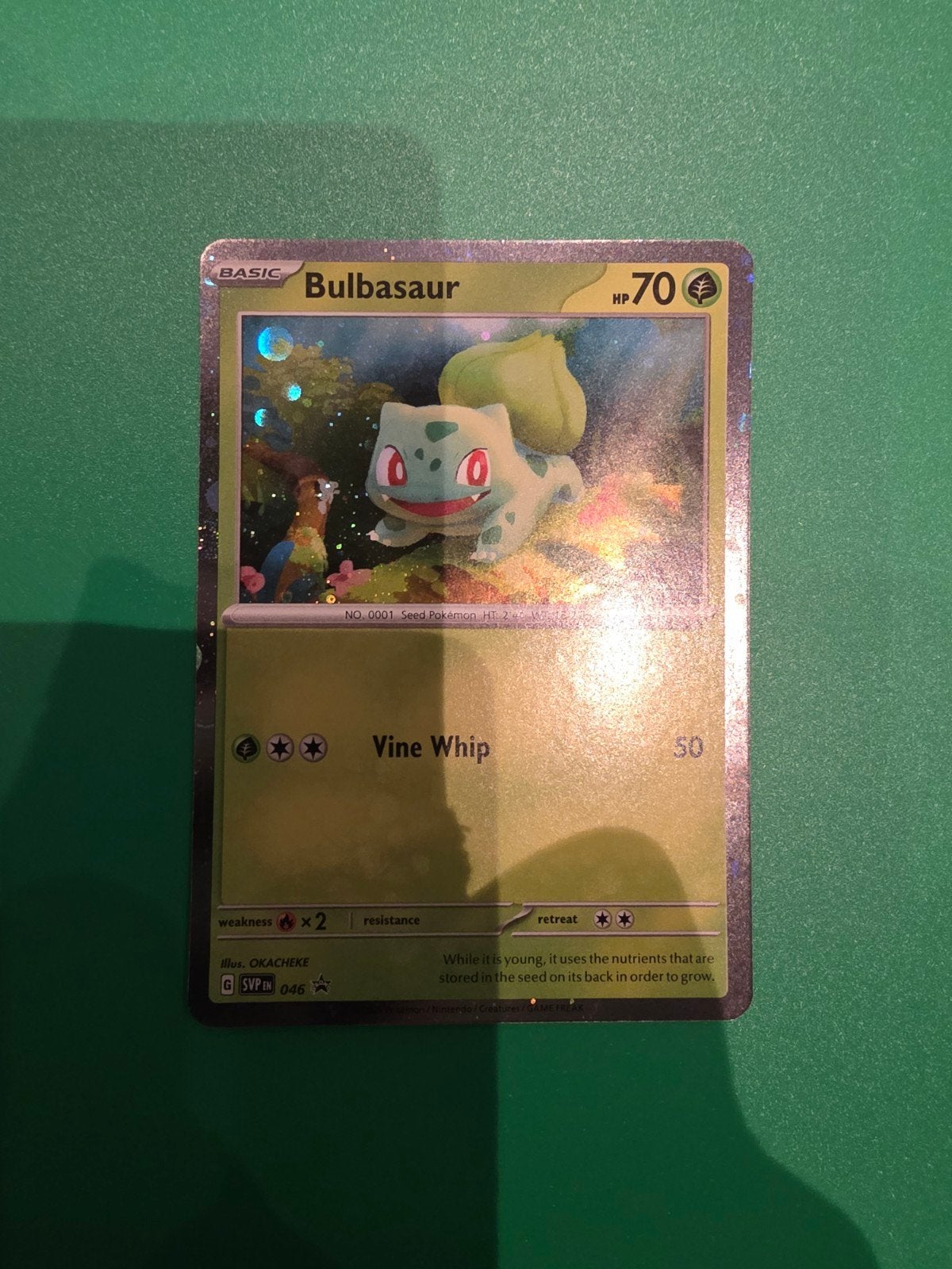 Bulbasaur Promo 046 Perfect Swirl, Ophalen of Verzenden, Zo goed als nieuw