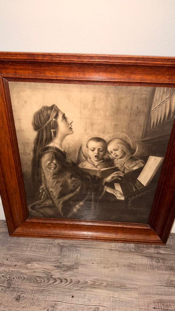 Zeer mooi schilderij van Cecilia, Ophalen
