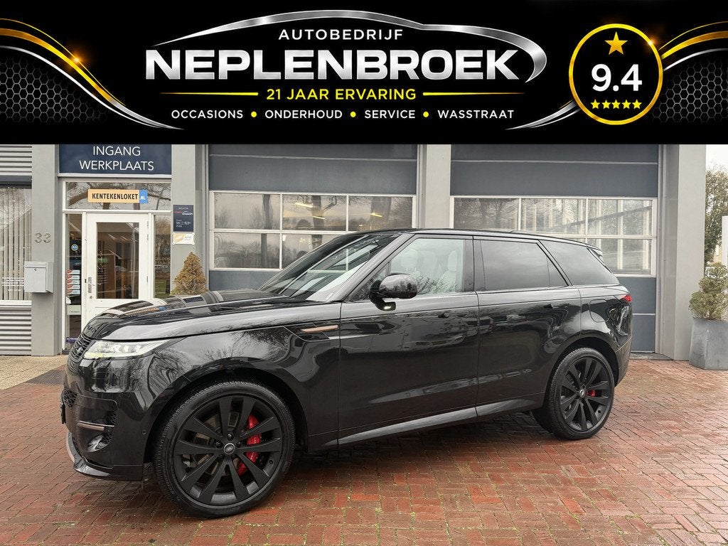Land Rover Range Rover Sport 3.0 P460e 23inch Dynamic SE PHE, Auto's, Land Rover, Automaat, 3000 kg, Leder, Bedrijf