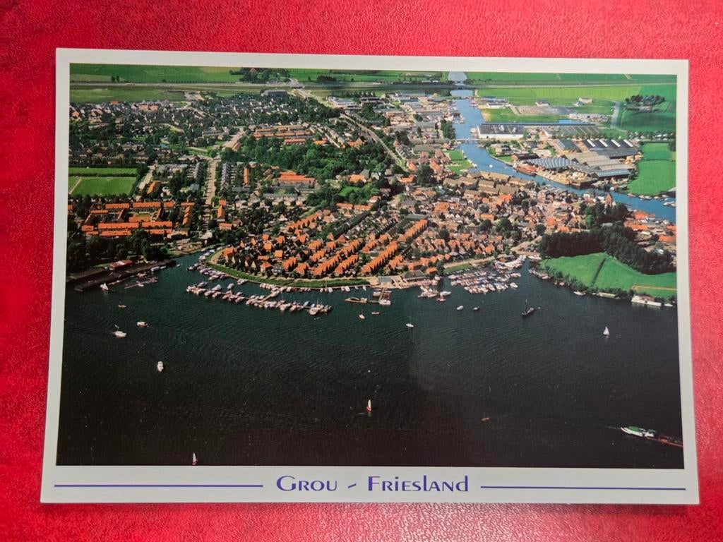 Grou bij Akkrum Panorama, Ophalen of Verzenden
