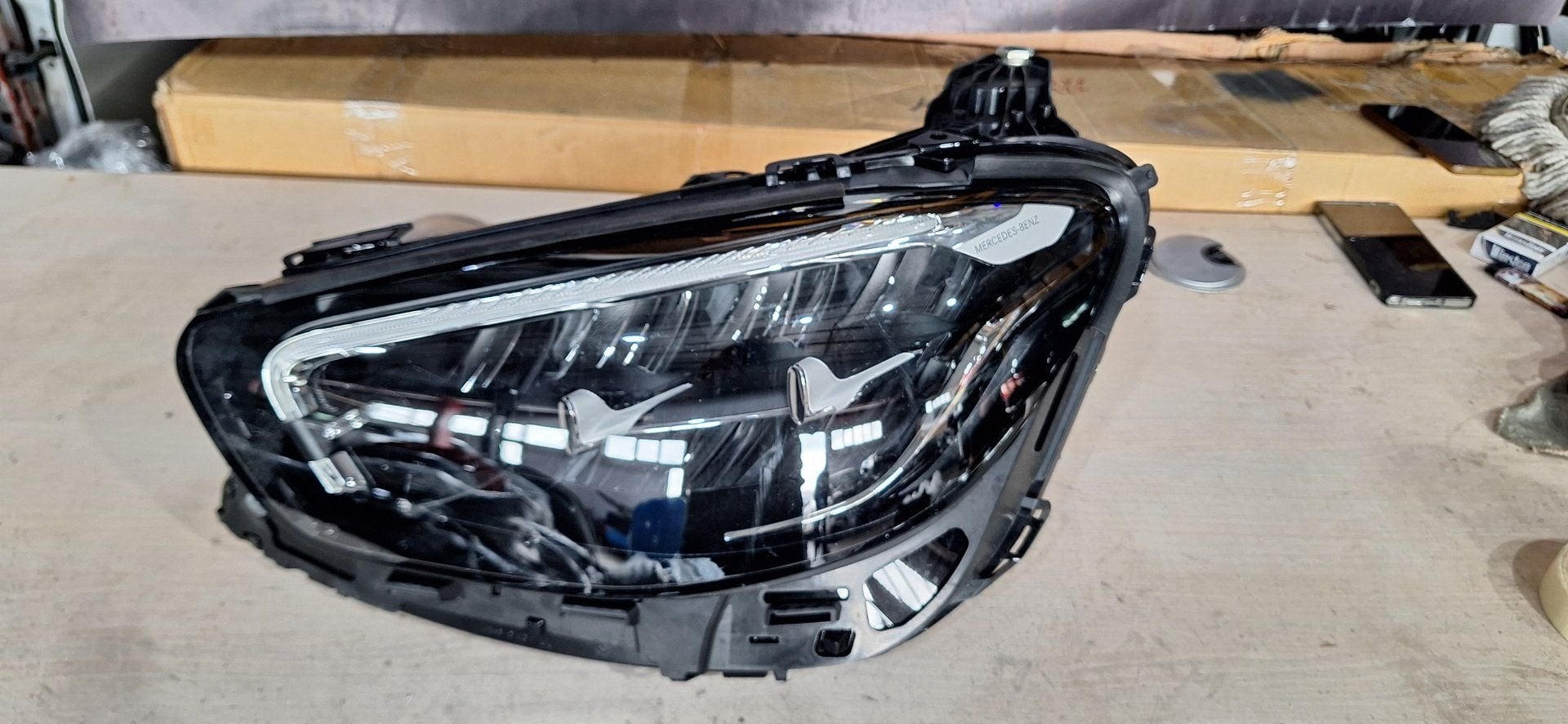 mercedes-benz e w213 koplamp, Gebruikt, -, -, Ophalen of Verzenden