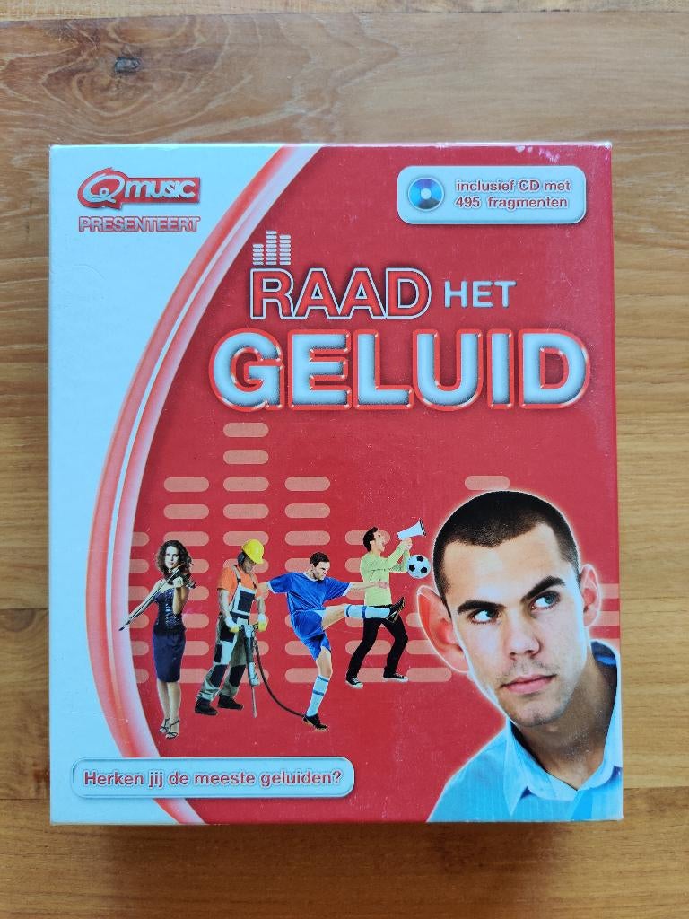 Raad het geluid  - Qmusic, Hobby en Vrije tijd, Vijf spelers of meer, Ophalen of Verzenden, Gebruikt, King