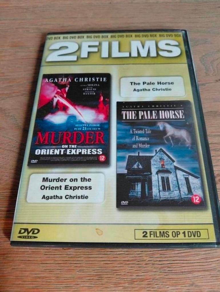 Agatha Christie Murder on Orient Express & The Pale Horse, Vanaf 16 jaar, 1980 tot heden, Ophalen of Verzenden, Zo goed als nieuw
