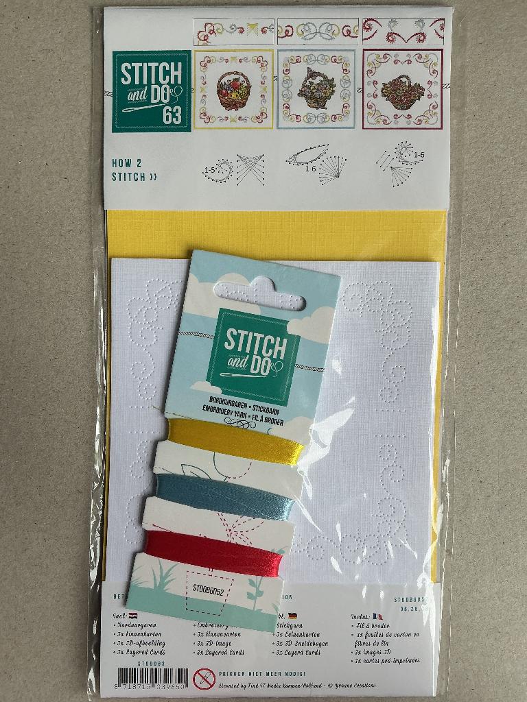 Stitch and Do nr63, Ophalen of Verzenden, Nieuw, Overige thema's, Overige typen