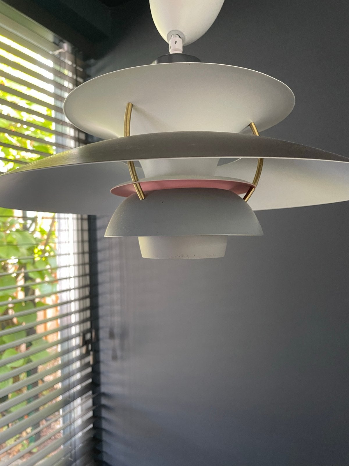 Moderne Morandi-stijl hanglamp - Scandinavisch design, Ophalen, Zo goed als nieuw, Metaal