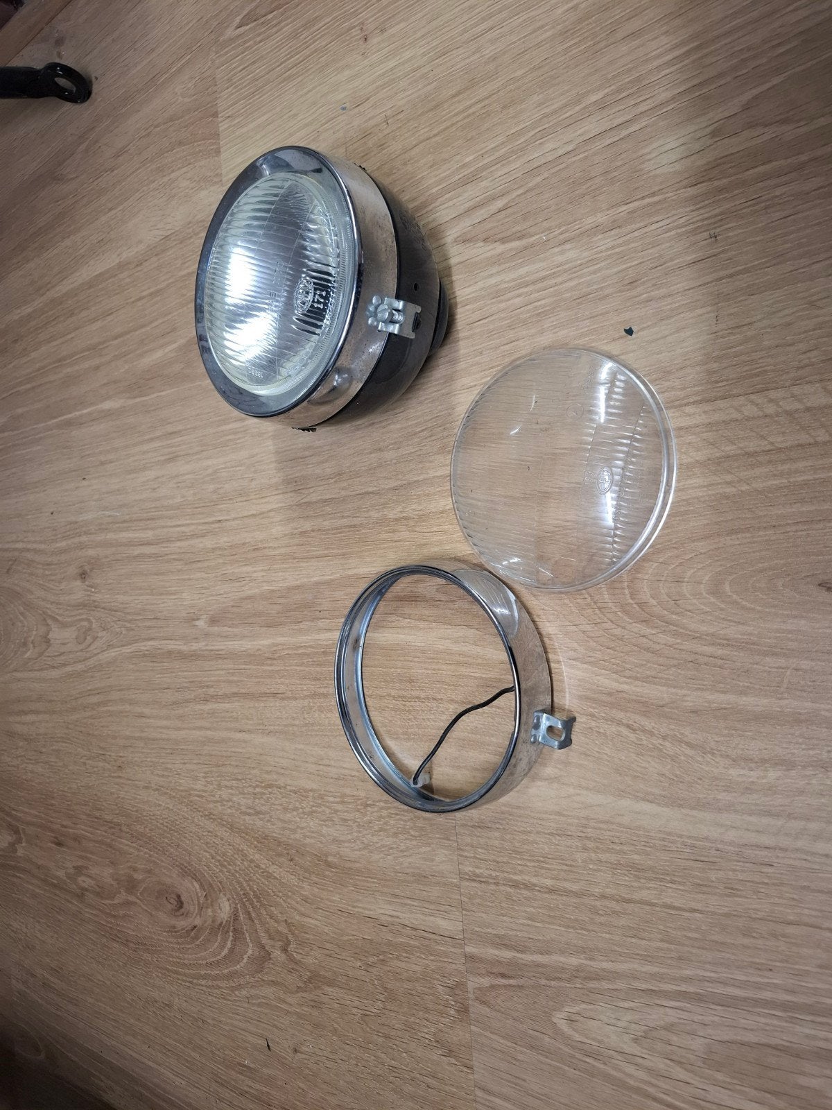 NOS tipo 105 koplamp met extra glas en rand, Ophalen of Verzenden, Nieuw