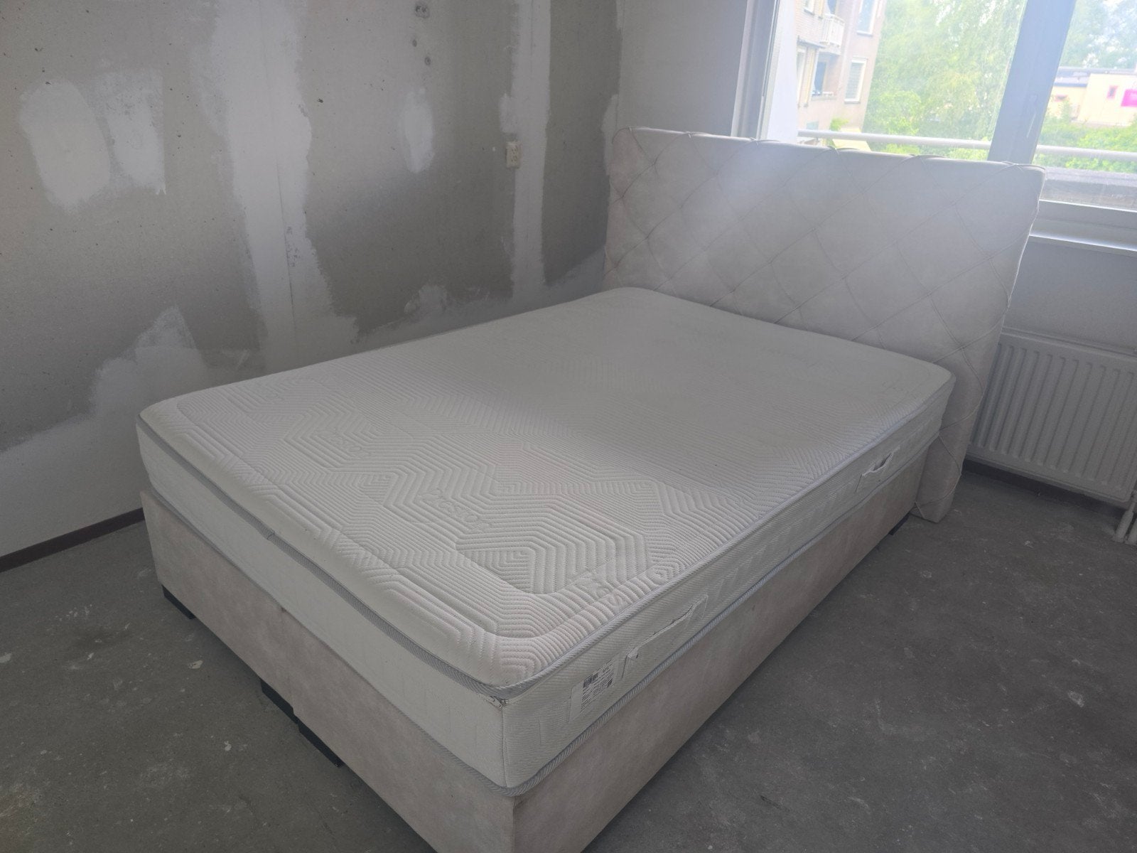Nette HACO boxspring, Ophalen, Gebruikt, Tweepersoons, 140 cm