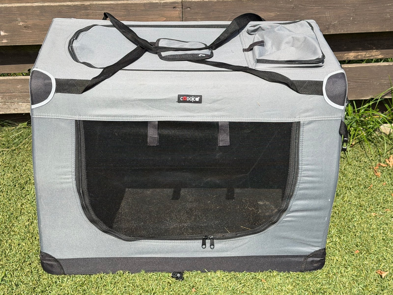 Cadoca reisbench zgan 80x55x60, Dieren en Toebehoren, Ophalen, Zo goed als nieuw