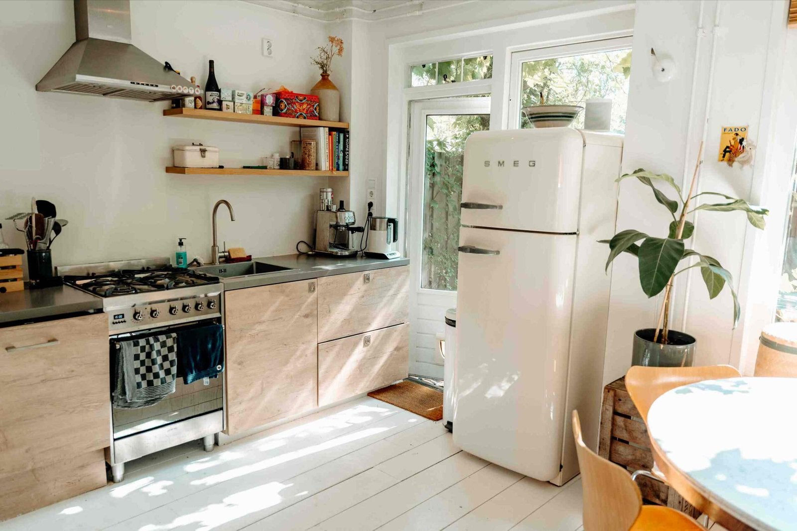 Complete keuken met Smeg apparatuur en werkblad, Ophalen, Gebruikt