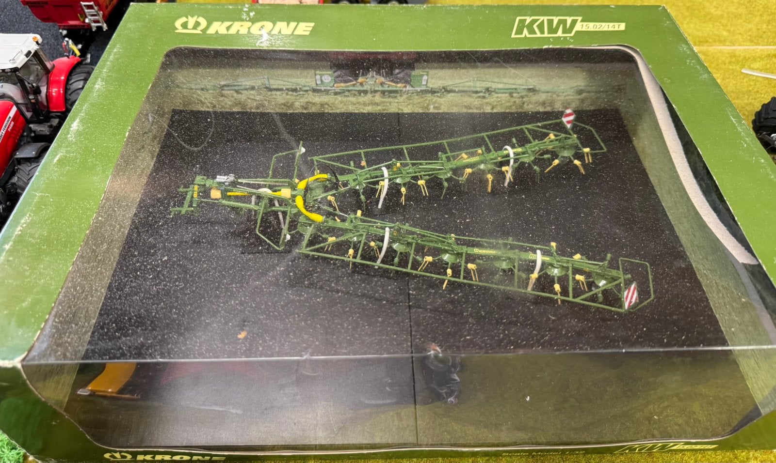 Krone KW hooischudder, Hobby en Vrije tijd, Modeltreinen | N-Spoor, Overige merken, Gelijkstroom, Wagon, Ophalen of Verzenden