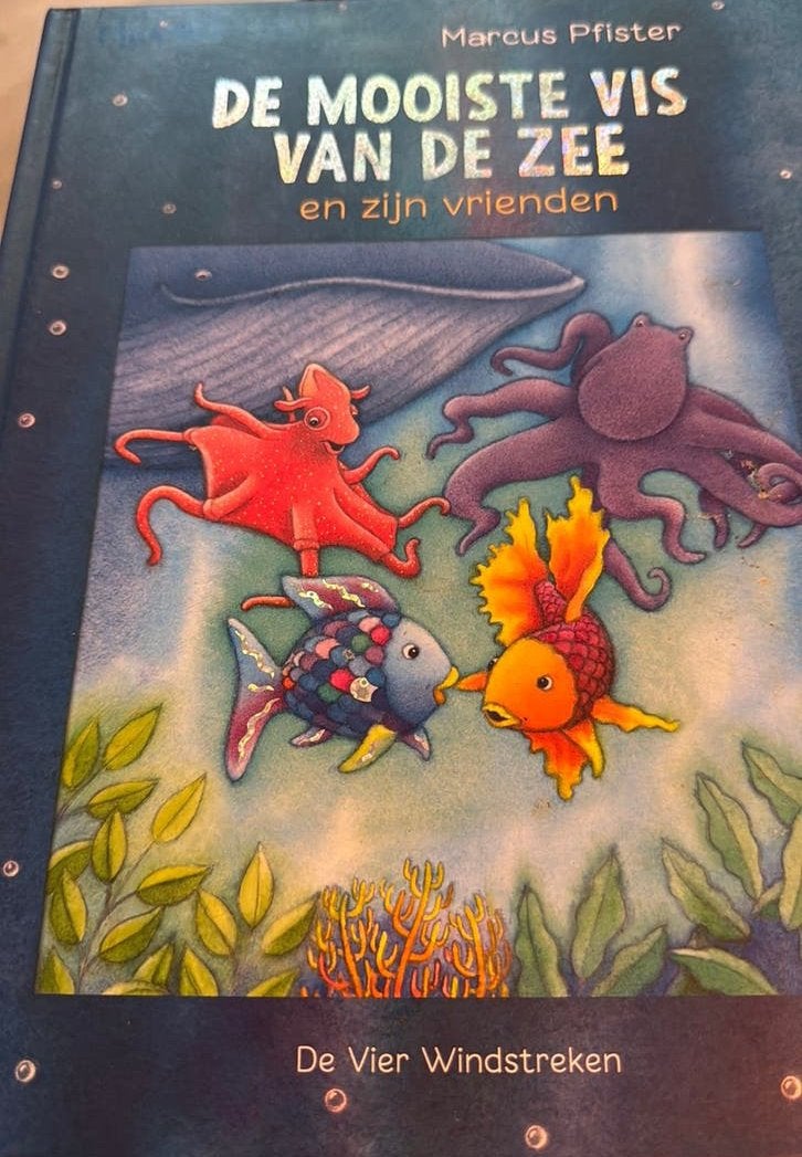 Marcus Pfister - De mooiste vis van de zee en zijn vrienden., Ophalen of Verzenden, Zo goed als nieuw, Marcus Pfister