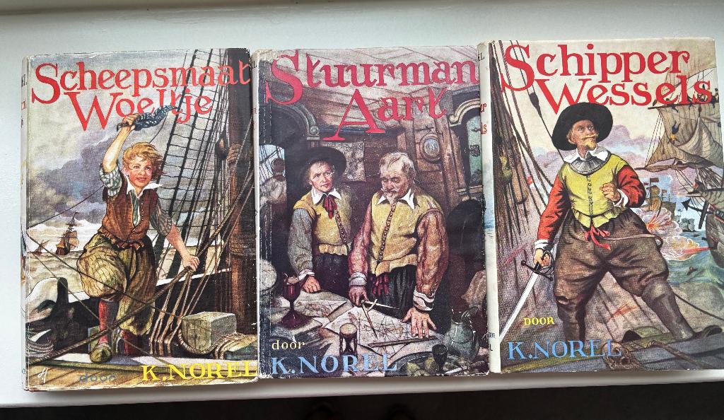 Scheepsmaat Woeltje, Stuurman Aart, Schipper Wessel K. NOREL, Boeken, Ophalen of Verzenden, Gelezen, K.Norel