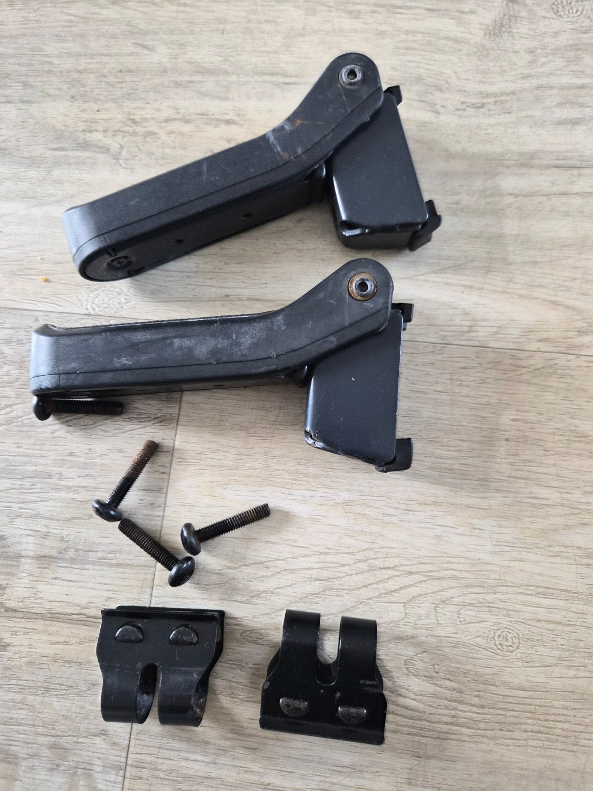 Yepp Steps voetsteunen voor achterop de fiets, Ophalen, Gebruikt