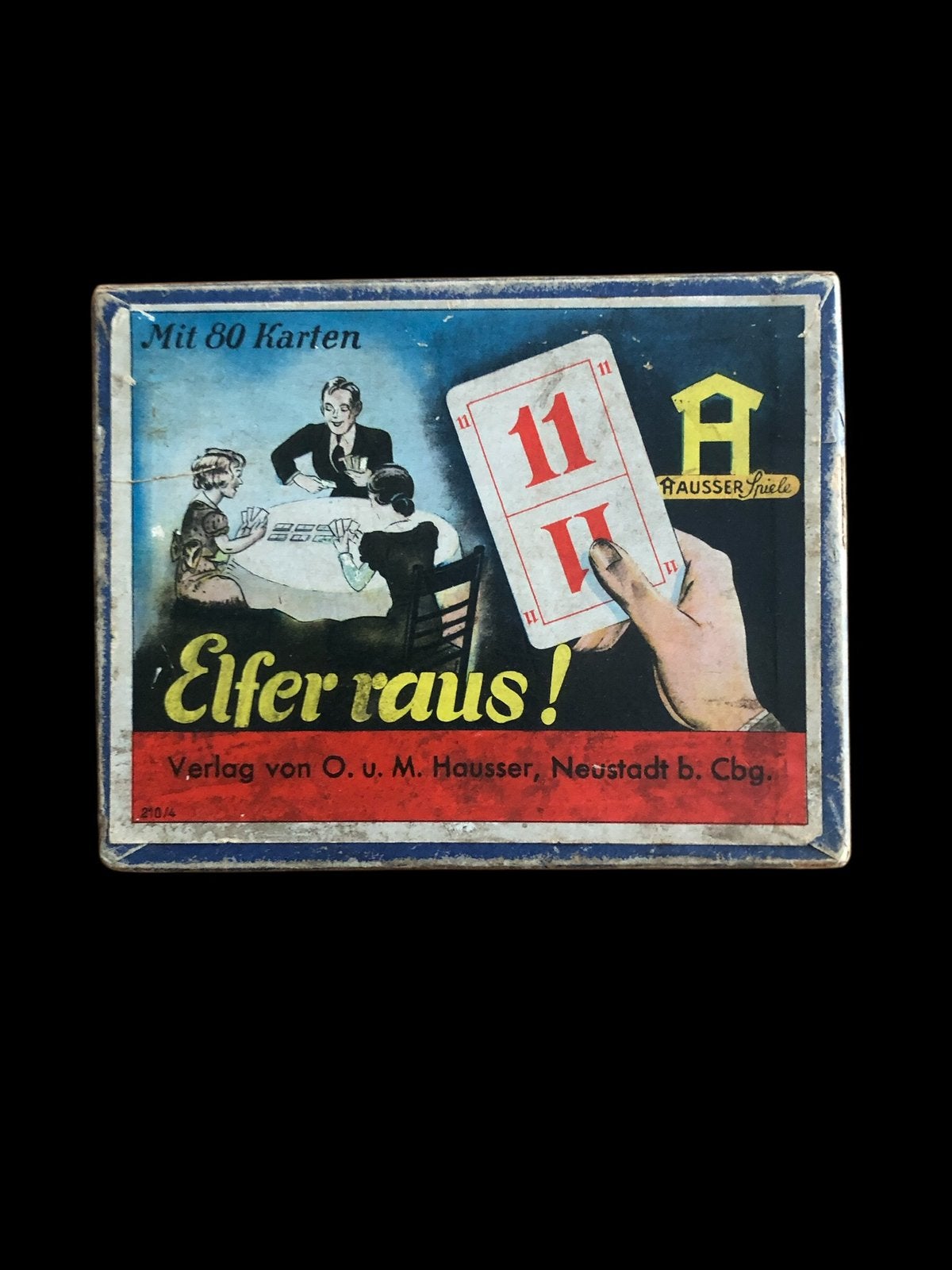 wh ww2 landser kaartspel ‘elfer raus’, Ophalen, Duitsland, Boek of Tijdschrift