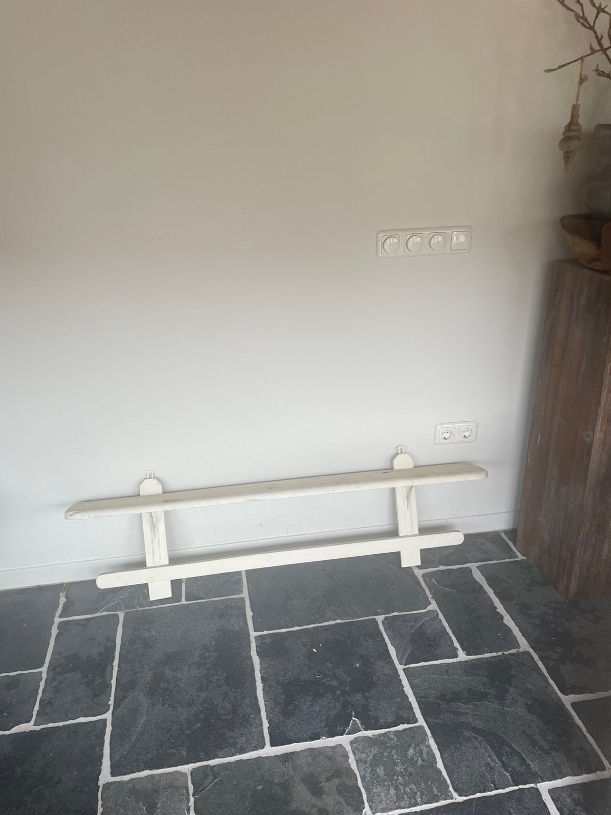 Wandplank landelijk brocant, Huis en Inrichting, Woonaccessoires | Wandplanken en Boekenplanken, Ophalen, Gebruikt