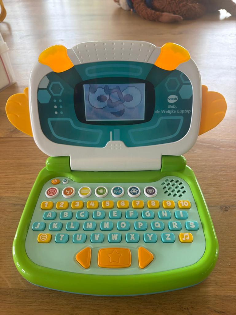 VTech Bob de Vrolijke Laptop - Educatief Speelgoed, Kinderen en Baby's, Speelgoed | Vtech, Gebruikt, Ophalen of Verzenden