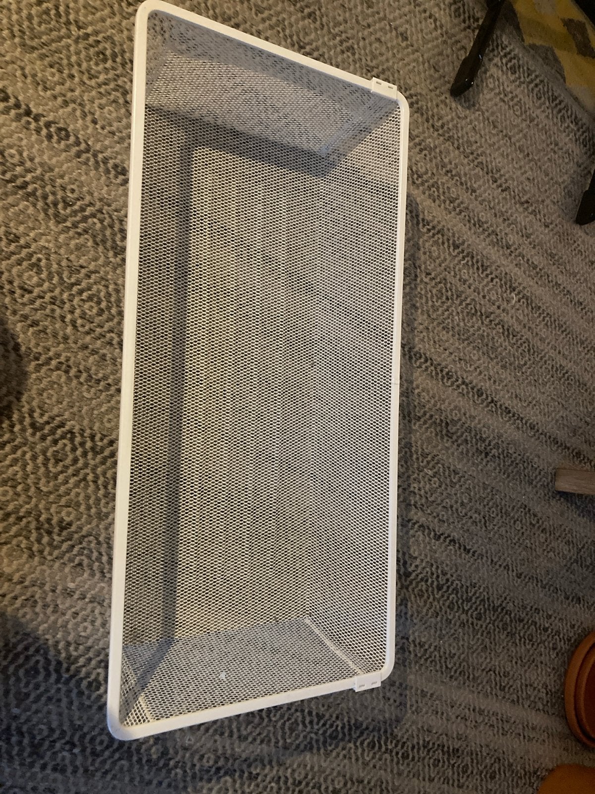 IKEA Draadmand Boaxel - Wit - 78,5x38x15 cm, Ophalen, Gebruikt