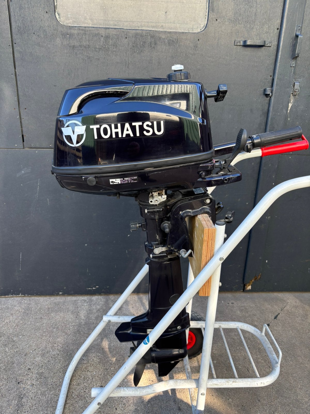 Tohatsu 4pk nieuwstaat!, Ophalen, Minder dan 5 pk, Viertaktmotor, Nieuw
