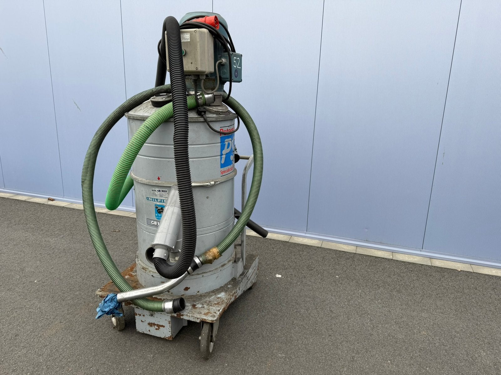 Nilfisk stofzuiger 380 volt, Overige merken, Gebruikt, -, -