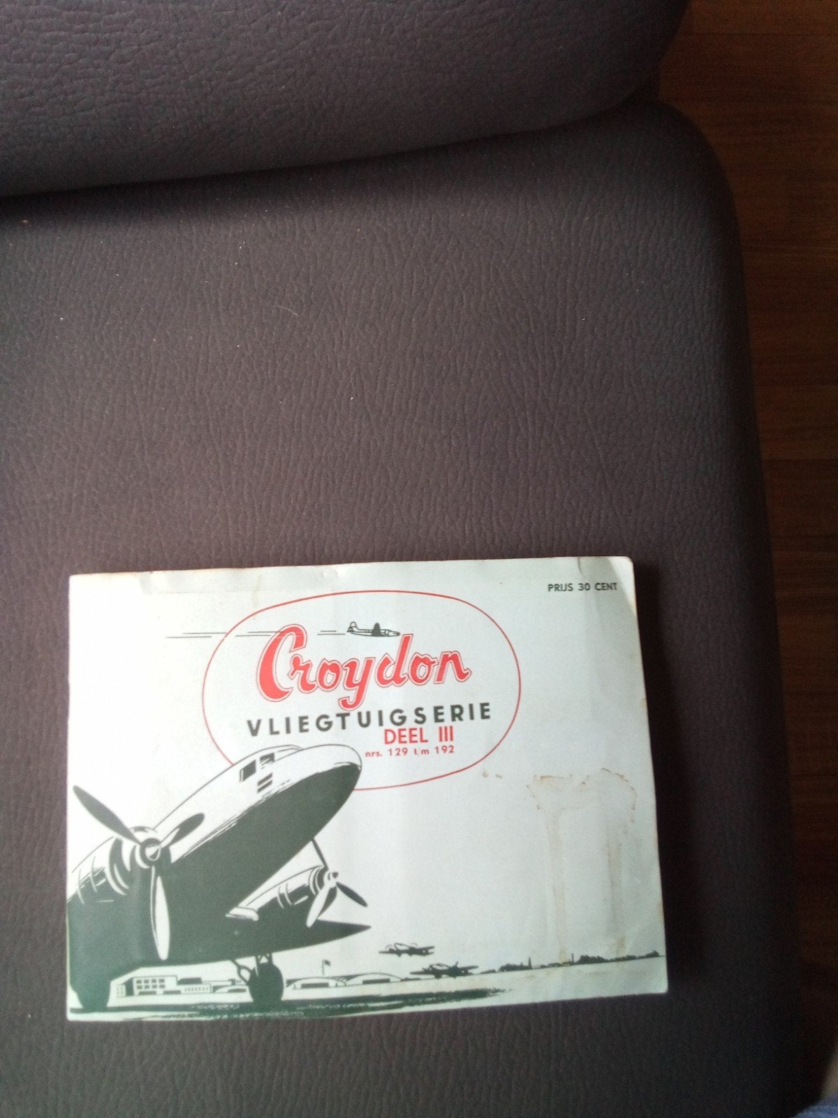 Croydon Vliegtuigserie Deel III - Vintage Vliegtuigboekje, Verzamelen, Ophalen of Verzenden, 1940 tot 1960, Buitenland, Tijdschrift