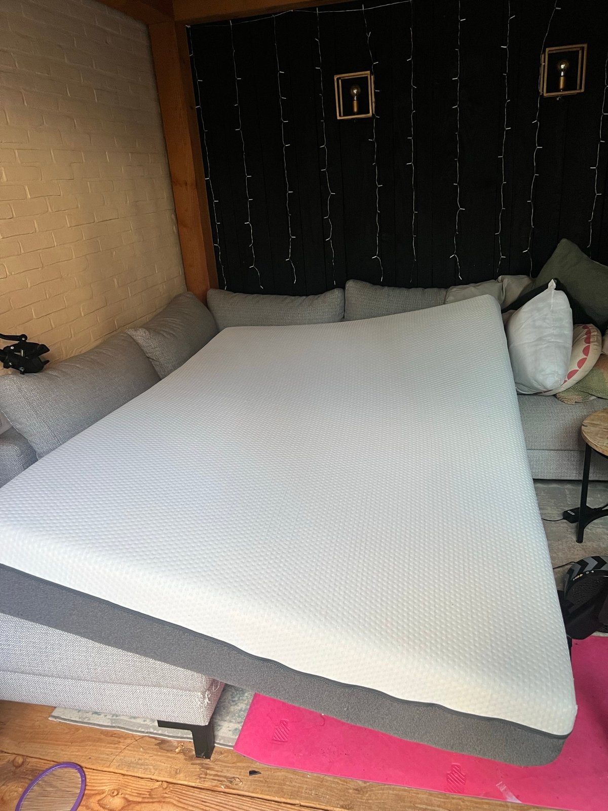 Emma hybrid matras 140x200 cm - 2022, Ophalen, Gebruikt, Tweepersoons, 140 cm