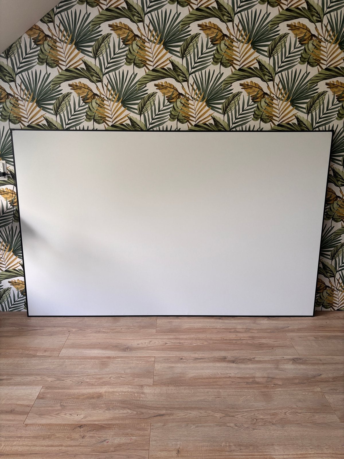 Projectie/Beamerscherm 87 inch – Vast frame – Thuisbioscoop, Audio, Tv en Foto, Ophalen, Handmatig, Zo goed als nieuw