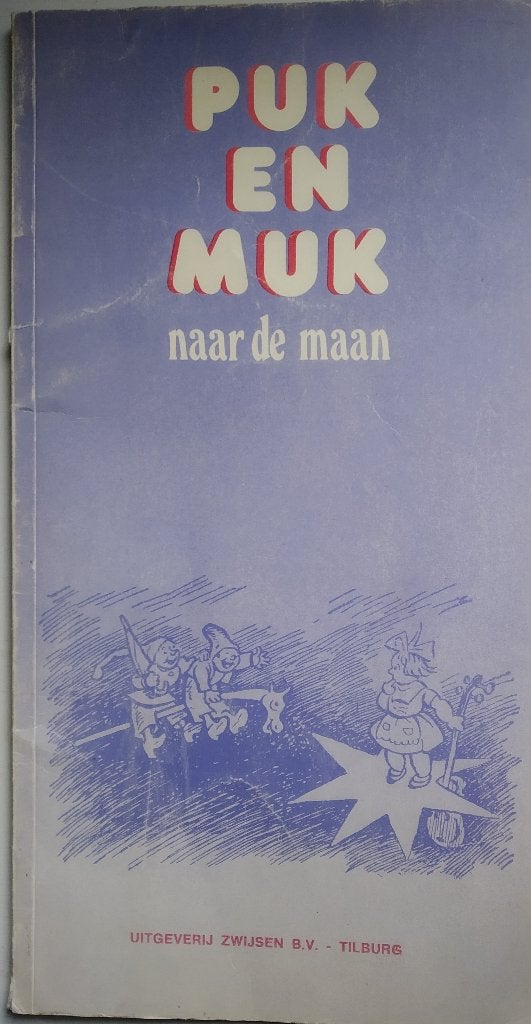 Boekje - Puk en muk naar de maan, Ophalen of Verzenden, Gelezen, Frans Fransen, Sprookjes