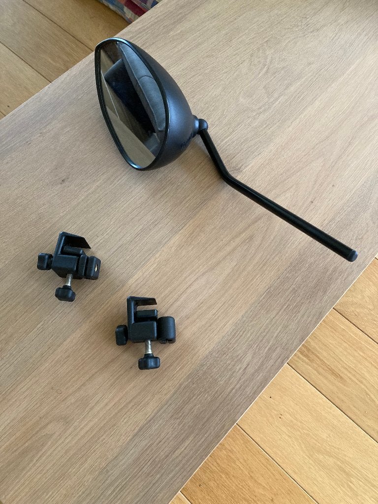 Te koop één Milenco aero 4 caravanspiegel, Ophalen, Gebruikt